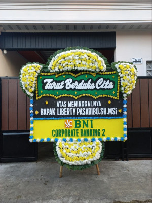 Papan Bunga Duka di Duren Mekar