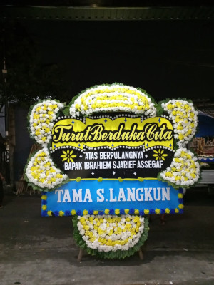 Papan Bunga Duka di Duren Mekar