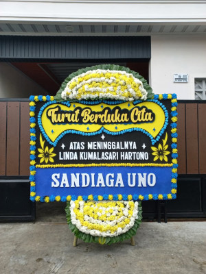 Papan Bunga Duka di Duren Mekar